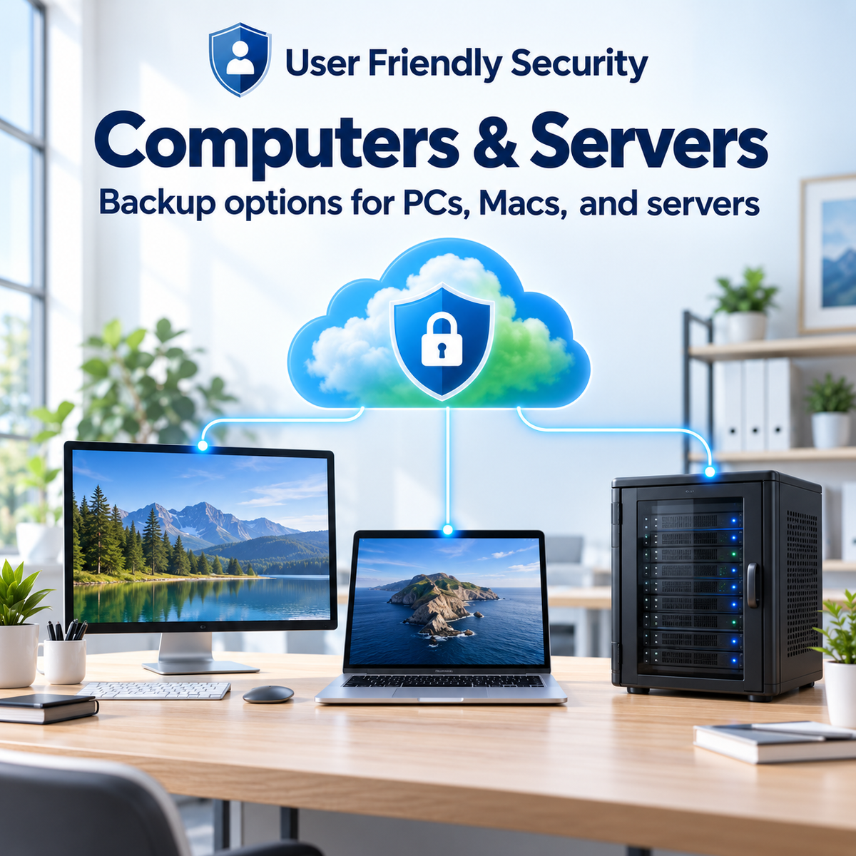 Managed Cloud Backup - 1 computer or server