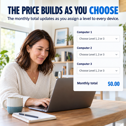 Real customer using the Mix and Match builder starting at zero dollars